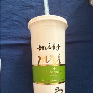 kate spade Cream and Gold Party Favors